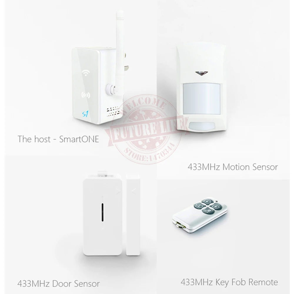 2017 Broadlink S1/S1C SmartOne сигнализация и комплект безопасности для дома умный дом Система