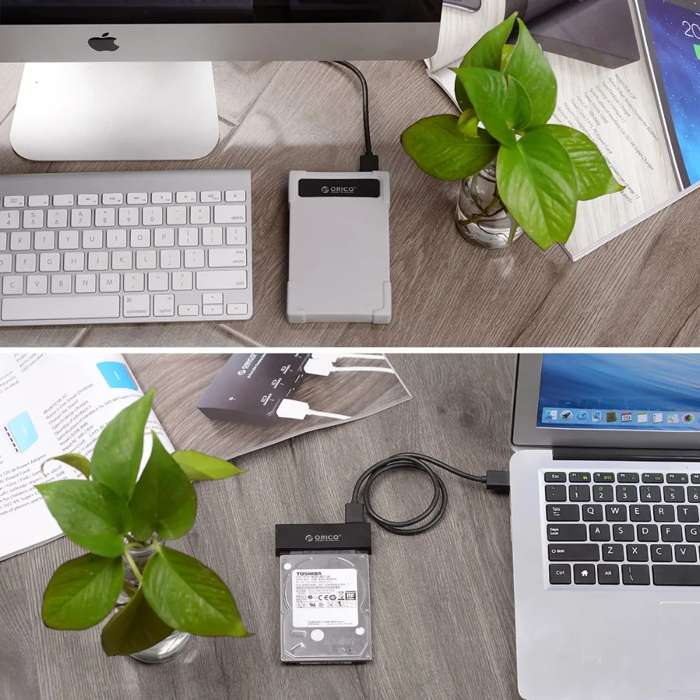 ORICO USB3.0 жесткий диск адаптер 2 5 дюймовый мобильный HDD ящик для инструмента