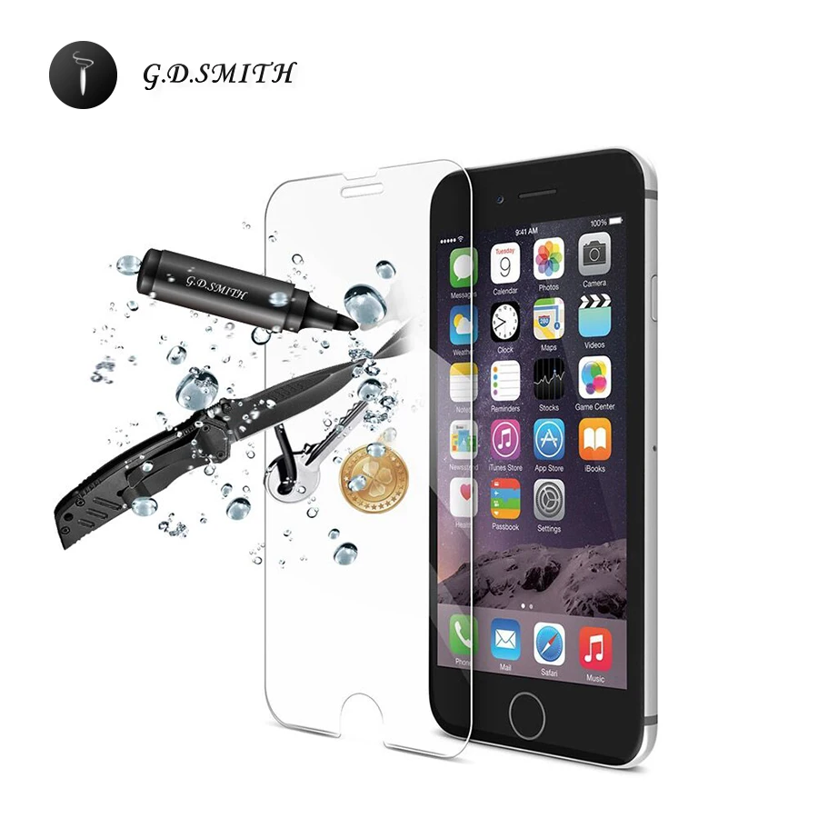 GODOSMITH Titan-F Стекло Премиум класса защитное закаленное стекло-экран для iPhone 6 4 7