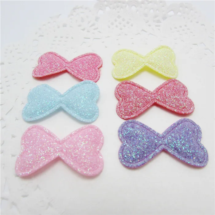 mix color bowknot 100 шт./лот Новинка Розовый для детей с аппликацией "сделай сам" для детей аксессуары для волос для одежды Швейные принадлежности "сделай сам" для рукоделия - Цвет: mix color bowknot