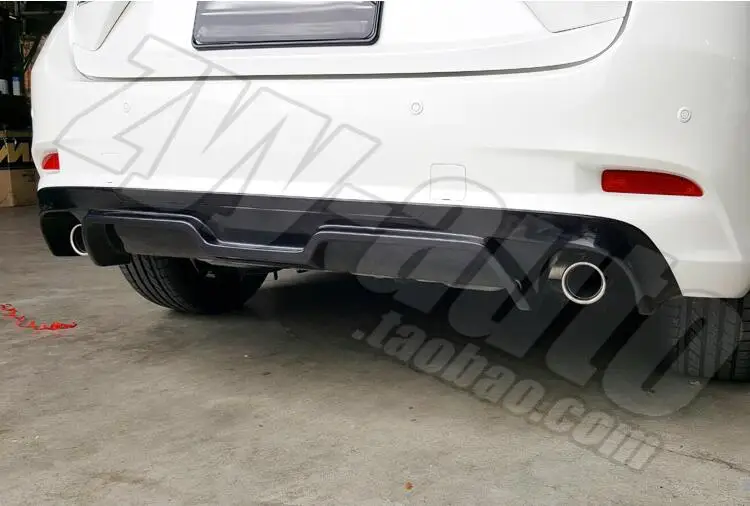 Углеродное волокно задний бампер спойлер, диффузор для нового MAZDA 3 M3 Axela хэтчбек по EMS