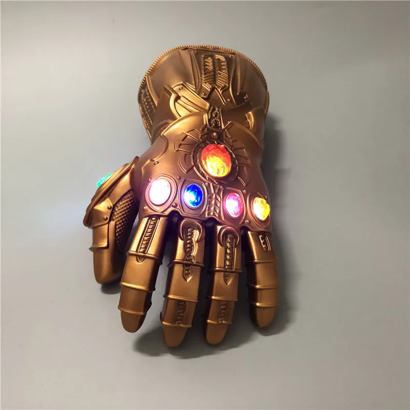 Мстители Endgame для косплея Железного человека взрослые детские перчатки Infinity Gauntlet
