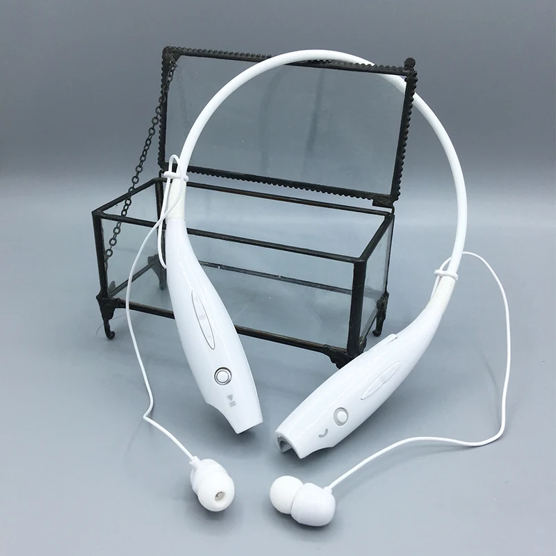 Спортивные bluetooth наушники с шейным ободком стереонаушники для телефона и музыки