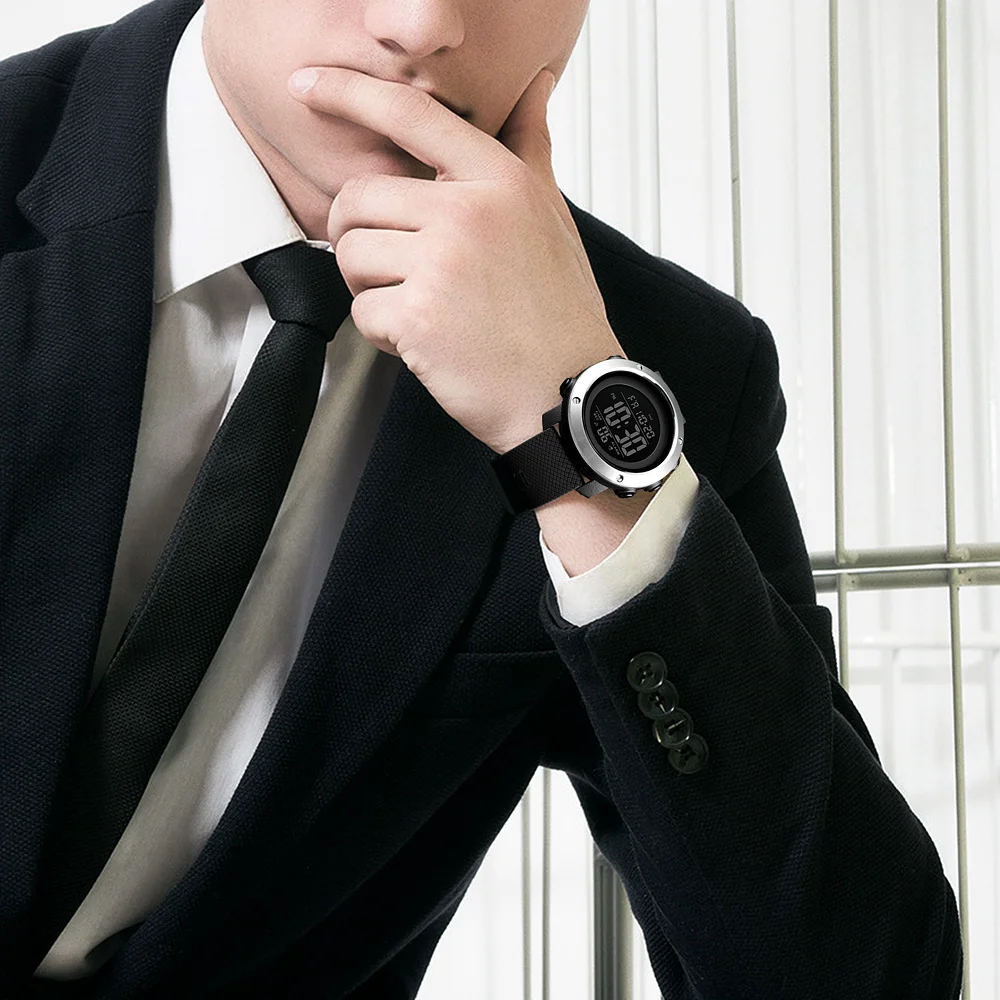 

SKMEI Military Watch Sports Watch Men Waterproof Digital Wristwatch Luxury Brand Mens Watches LED Clock Male Relogio Masculino