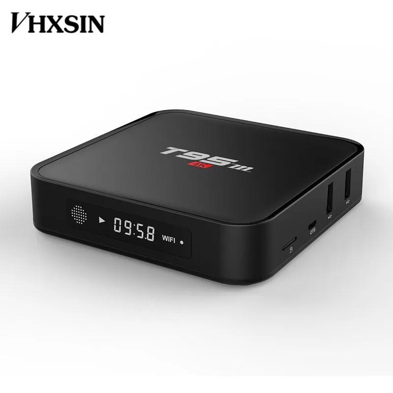 VHXSIN 10 шт./лот T95M ТВ Box Amlogic S905W 4 ядра 64Bit К HD медиаплеер 1 ГБ/2 ГБ 8 ГБ|tv box amlogic|quad core