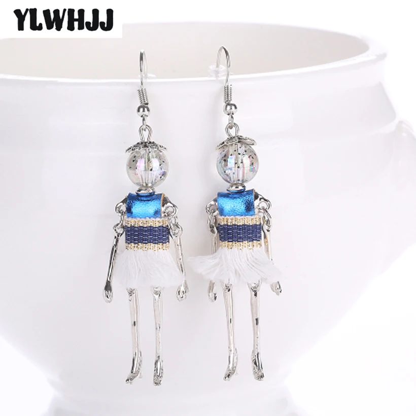 YLWHJJ новые серьги ручной работы с кисточками для девочек эффектные женщин милые