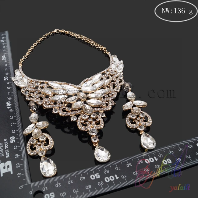 

Latest indian fashion wedding bridal jewelry set beautiful jewelry set