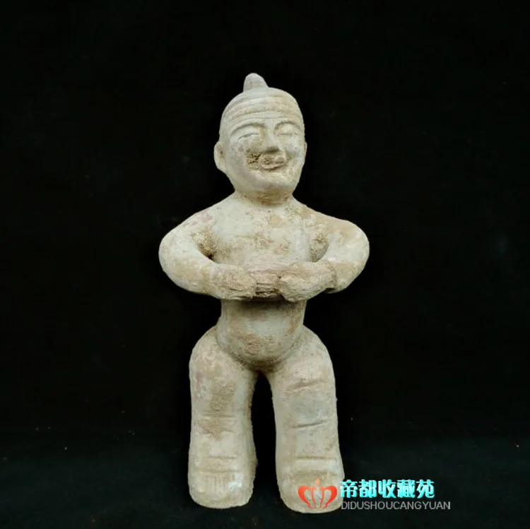 

Old Tang Sancai pottery Rap artist statue / sculpture,Carved ornaments,Handmade crafts,collection& adornment