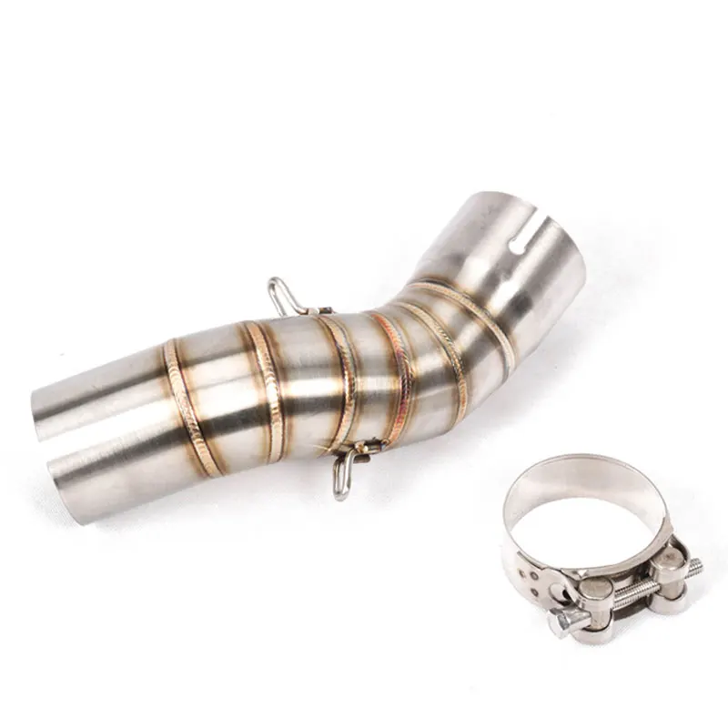 51 мм мотоциклетная выхлопная труба для мотоцикла звено средней трубы глушитель
