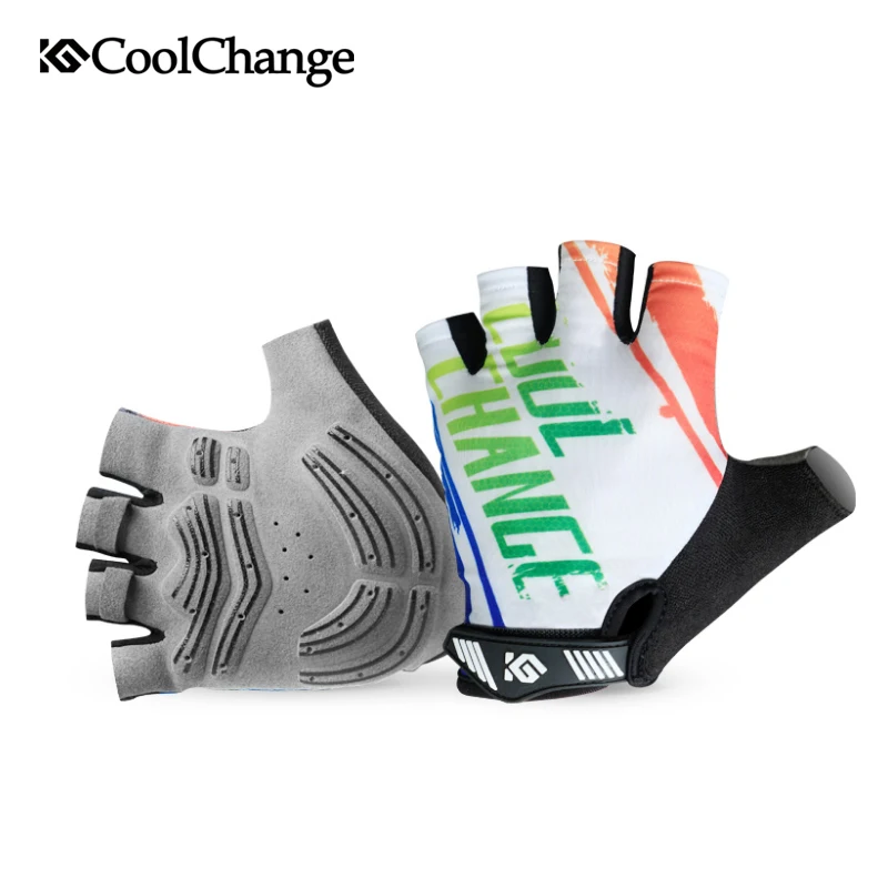 2017 CoolChange MTB велосипедные перчатки полупальцевые мужские женские летние