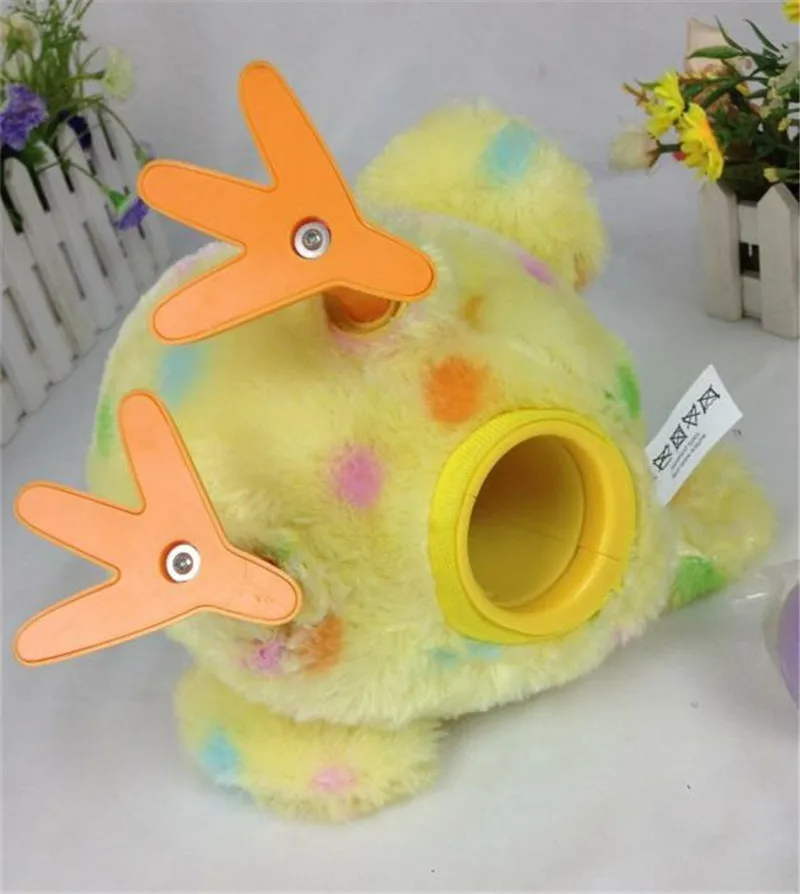 Яйцо бросающие наседкой Интерактивные мягкие животных Забавный цыпленок