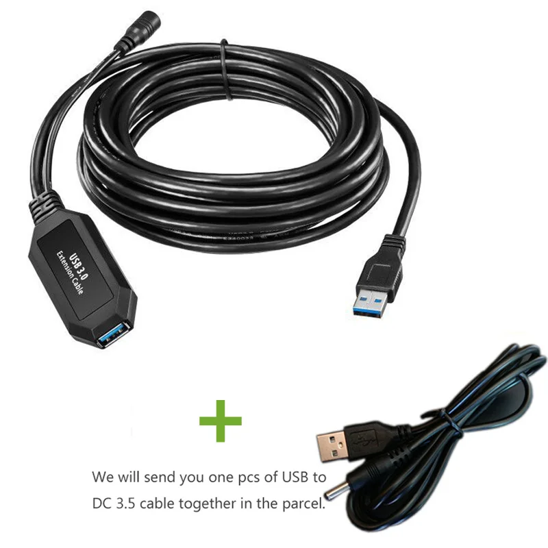 Сверхлучший Удлинительный Кабель USB 3 0 5 м Активный ретранслятор длинные кабели с