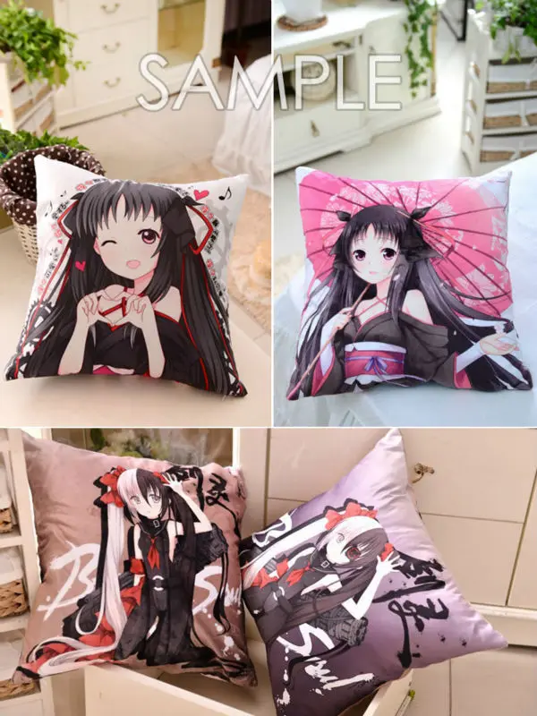 Наволочка для подушки хобби Экспресс Maki Nishikino Love Live Аниме Dakimakura 40x40 см квадратная