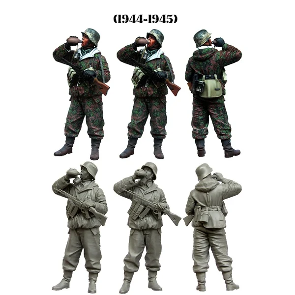 Питьевая вода 1/35 Soldier. Набор из смолы WW2 комбинация военных предметов GK без