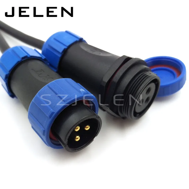 Водонепроницаемый 3 контактный разъем SP21 без сварочной док станции уличные