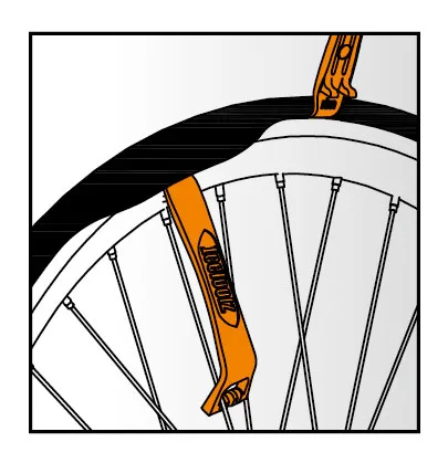 Pincers Duo-functional Tire Tool Wheel tool Bike | Спорт и развлечения
