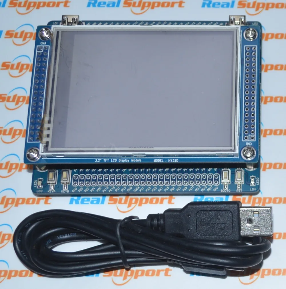 HY MiniSTM32V STM32 MINI STM32V макетная плата STM32F103VCT6 с 3 2 дюймовым ЖК дисплеем lcd lcd lcd 3.2lcd stm32 | Запасные части -32665149611