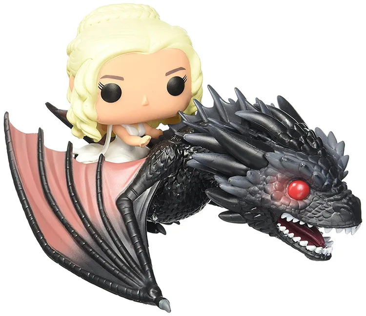 Action Game of Trone Figure DAENERYS &amp DROGON NIGHT KING ICE VISERION Dragon Collectable A Song Ice and Fire Model ToyS | Игрушки и