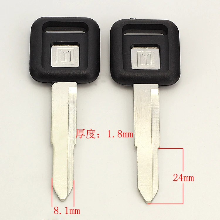 

C185 Single glue left long rubber single Isuzu pickup blank key