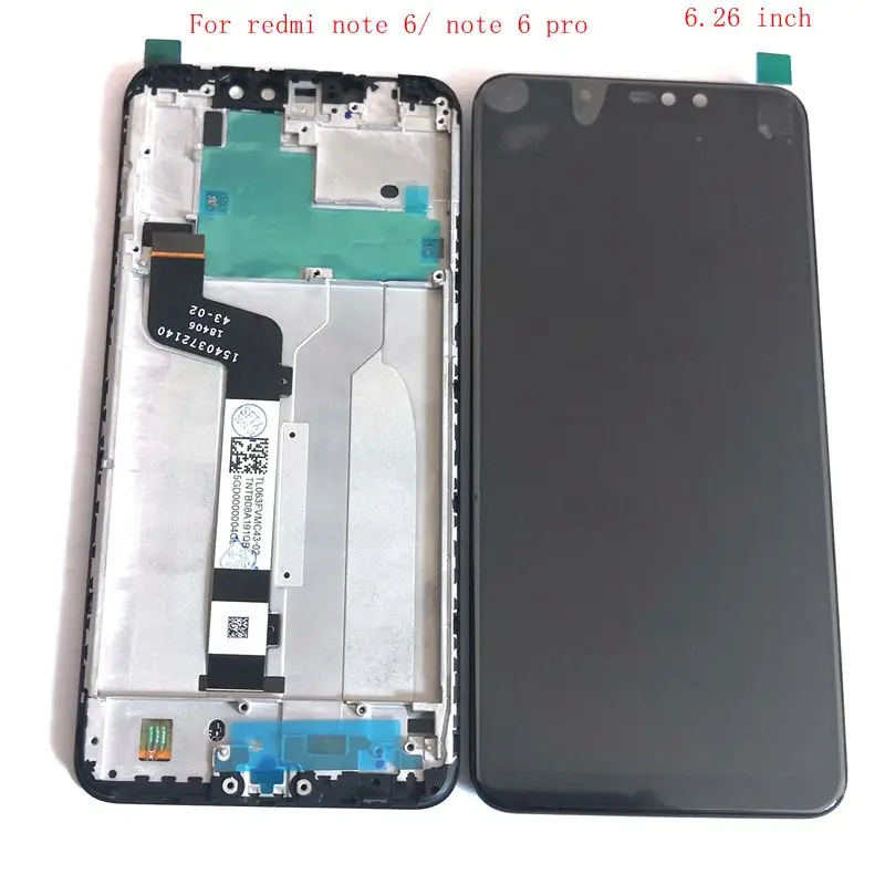 Дисплей LCD сенсорное стекло замена для Xiaomi Redmi Note6 M1806E7TG M1806E7TH Pro.