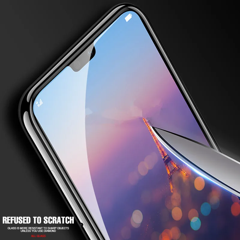 Высококачественное Закаленное стекло для Huawei P20 Lite Honor 9 полноэкранное Защитное Pro