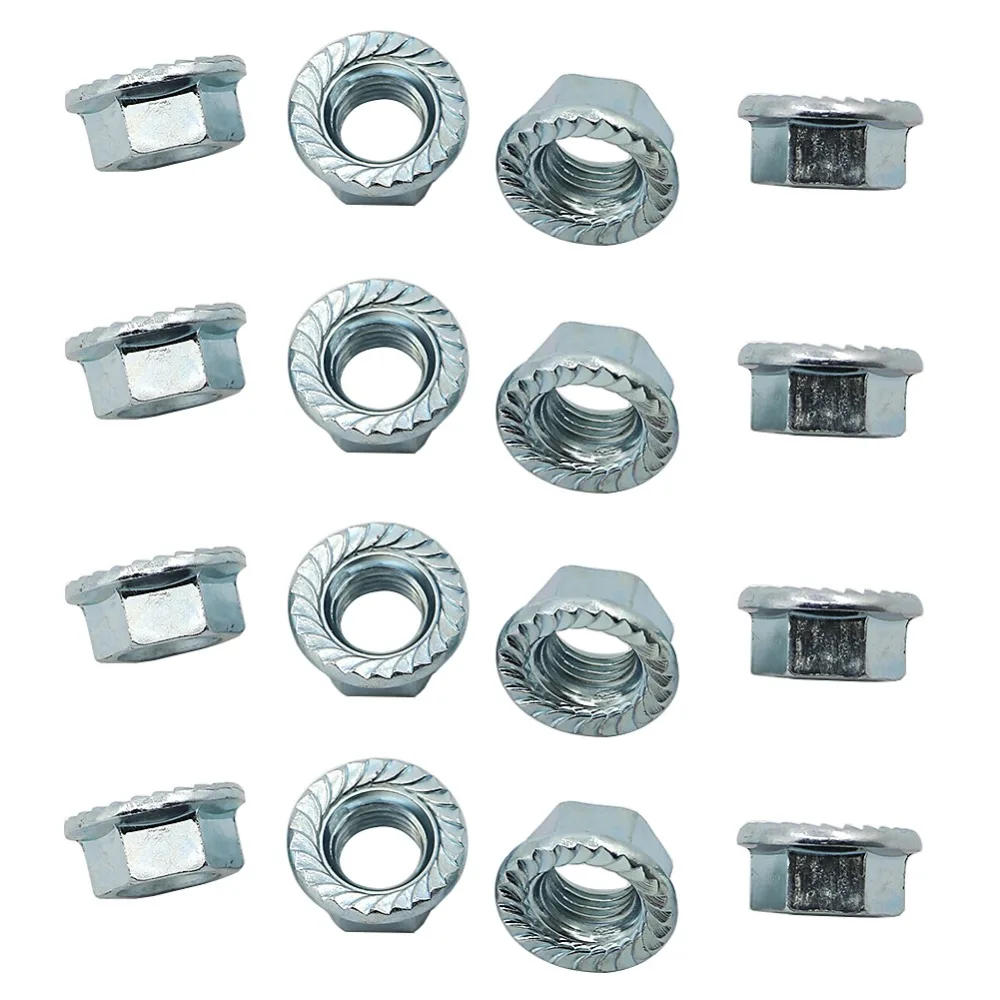 

16pcs/set For Yamaha YFZ 450 660 YFZ450 YFZ660 Locking Lug Nuts fit TRX250X TRX300EX TRX400EX TRX450R ATC