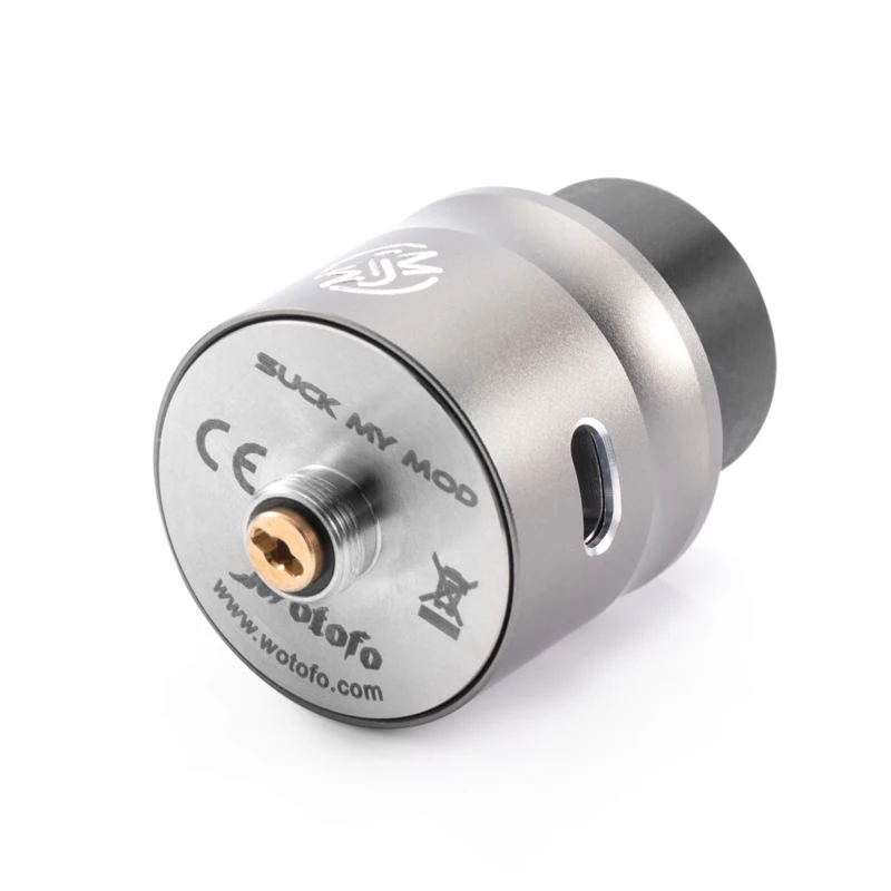 Оригинальный электронный сигаретный распылитель Wotofo Nudge RDA Tank 24 мм Rebuildable vaper для