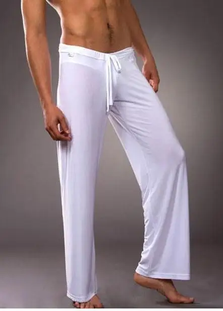 pants Мужская пижама, мужские Пижамные штаны, вискозная Пижама, пижамный комплект со штанами, одежда для сна, повседневная одежда - Цвет: pants