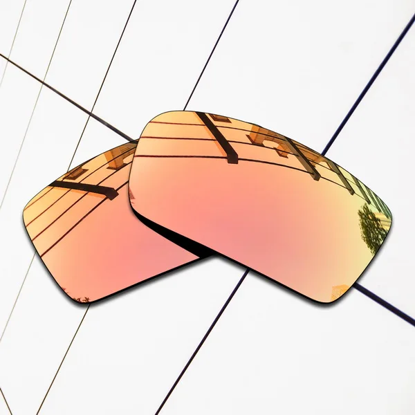 Peach Gold E.O.S Замена поляризованных линз для Oakley Gascan, солнцезащитные очки-сорта Цвета - Цвет линз: Peach Gold