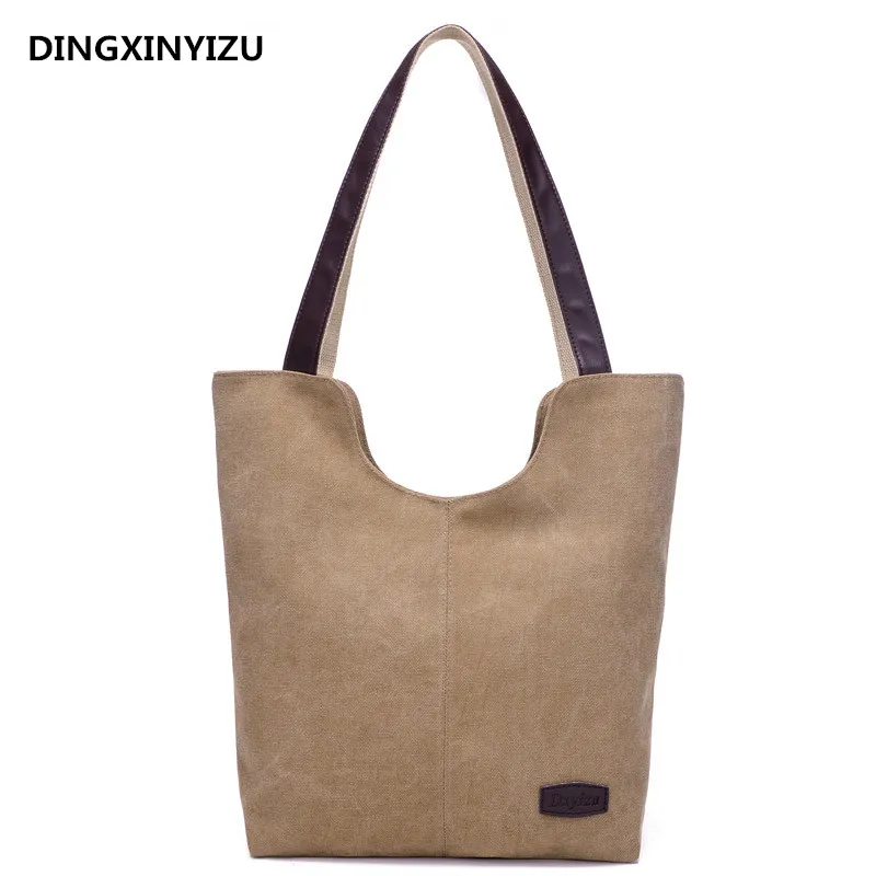 2017 женские сумки на плечо Высококачественная Холщовая Сумка для женщин сумочки