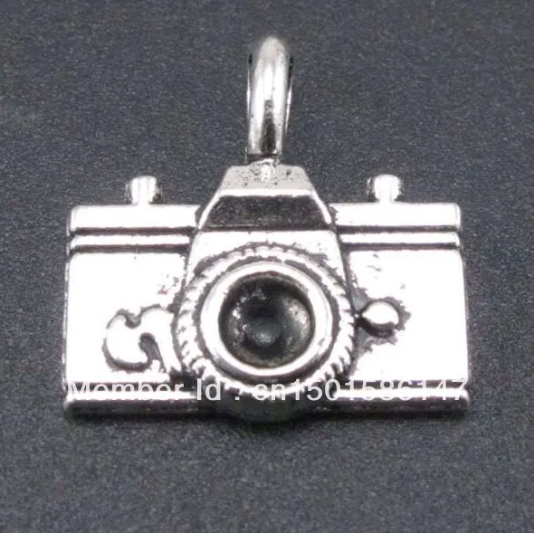 Подвеска в античном стиле для браслета серебряный якорь камера свинка Череп