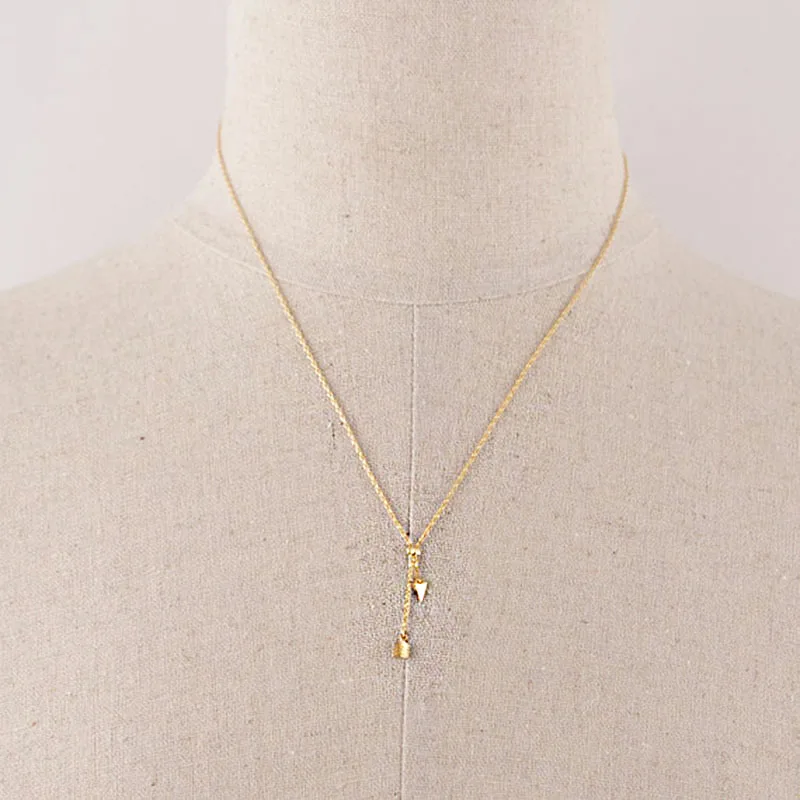 1 шт. модные ювелирные цепи ожерелья со стрелками подвески маленькая бирка