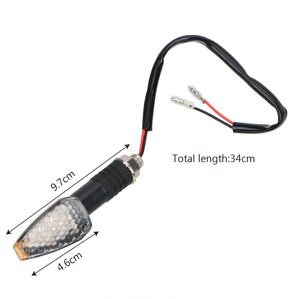 

Signal Lamp for Moto 10 LED Moto Tail Brake Lights 1 Pair Motorcycle Turn Signal Lights Motorbike Indicator Blinker Amber