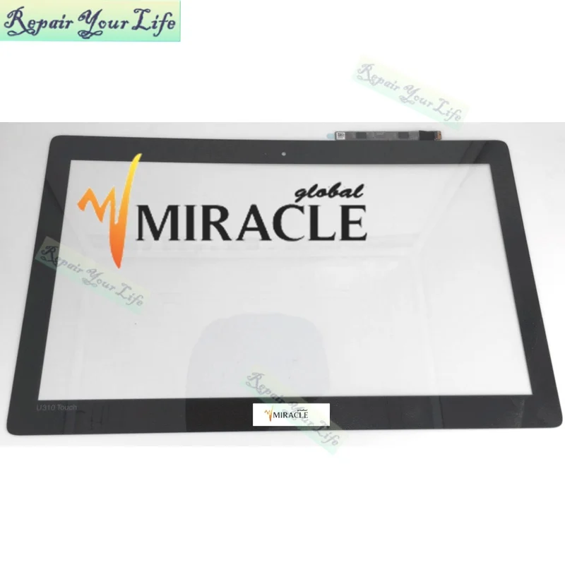 Новый ноутбук сенсорный ЖК экран 13 3 &quotдля lenovo IdeaPad U310 Оцифровка стекло B133XW03 V.1 v.0