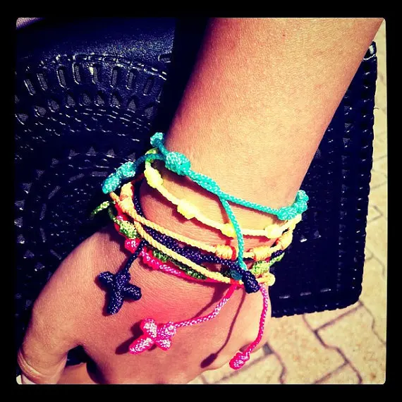 Католической религиозной Четки Браслет Ювелирные Изделия Христианской Мария