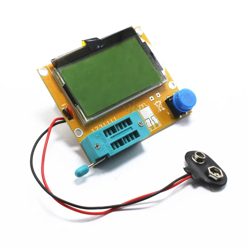 LCR T4 Mega328 тестер транзисторов емкость диода триода ESR измеритель MOS/PNP/NPN L/C/R хорошо