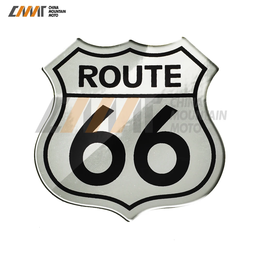 3D наклейка для мотоцикла американский Route 66 автомобиля хвост вездехода|Наклейки