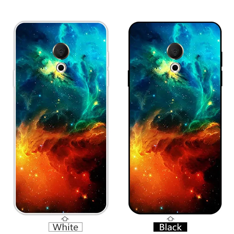 Мягкий ТПУ для Meizu 15 Lite M15 прозрачный силиконовый чехол задней панели телефона