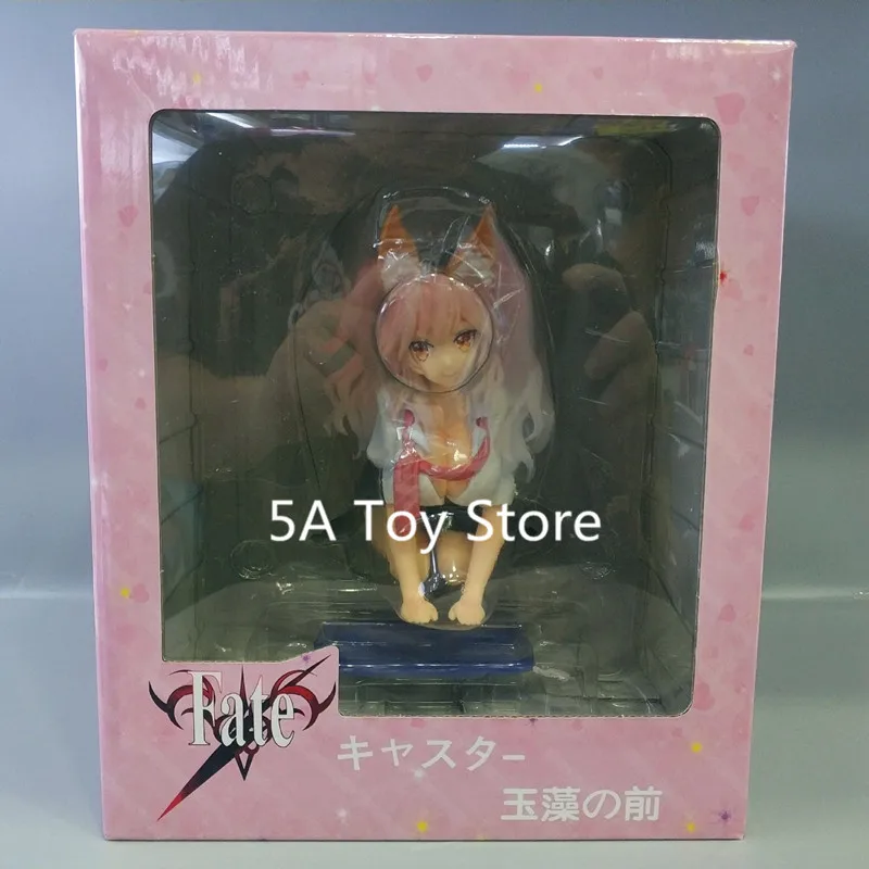 

Anime Fate Extella Servant Caster Tamamo no Mae School Uniform Ver PVC Sexy Action Figure Collectible Model Toys Doll 14cm