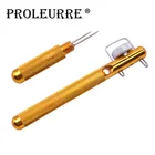 1 шт. приспособление для завязывания рыболовных снастей из алюминиевого сплава, узлы с двойной головкой для завязывания рыболовных снастей, GJ-245