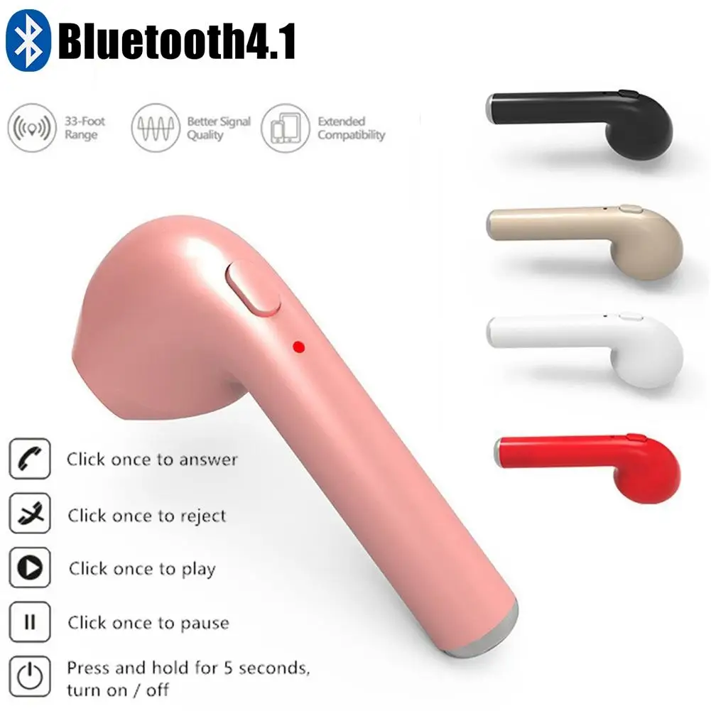 Смартфон беспроводные Bluetooth стерео наушники удобные легко носить с собой высокое