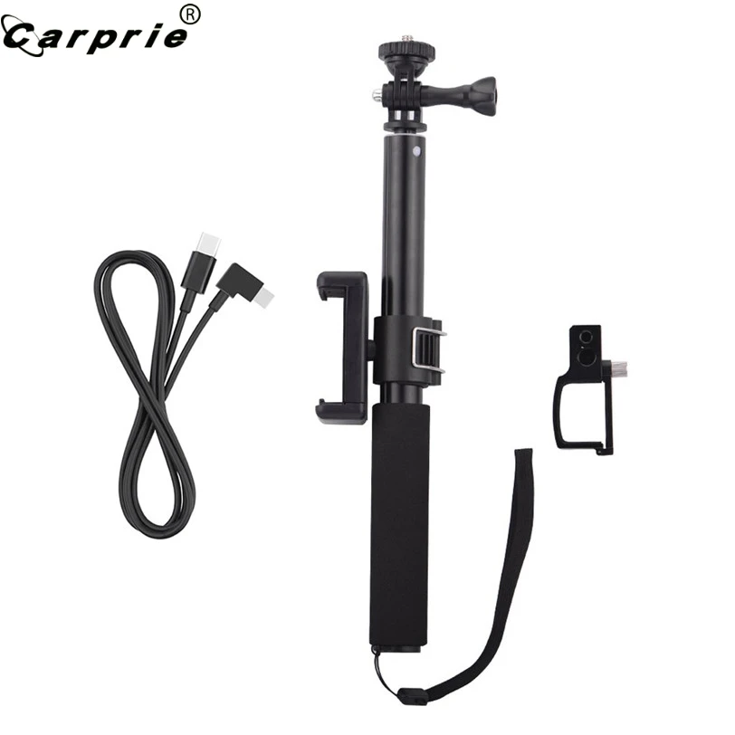 CARPRIED селфи палка наборы для DJI OSMO карман для телефона Android клип+ селфи палка+ кабель+ кронштейн комплект аксессуаров 90606