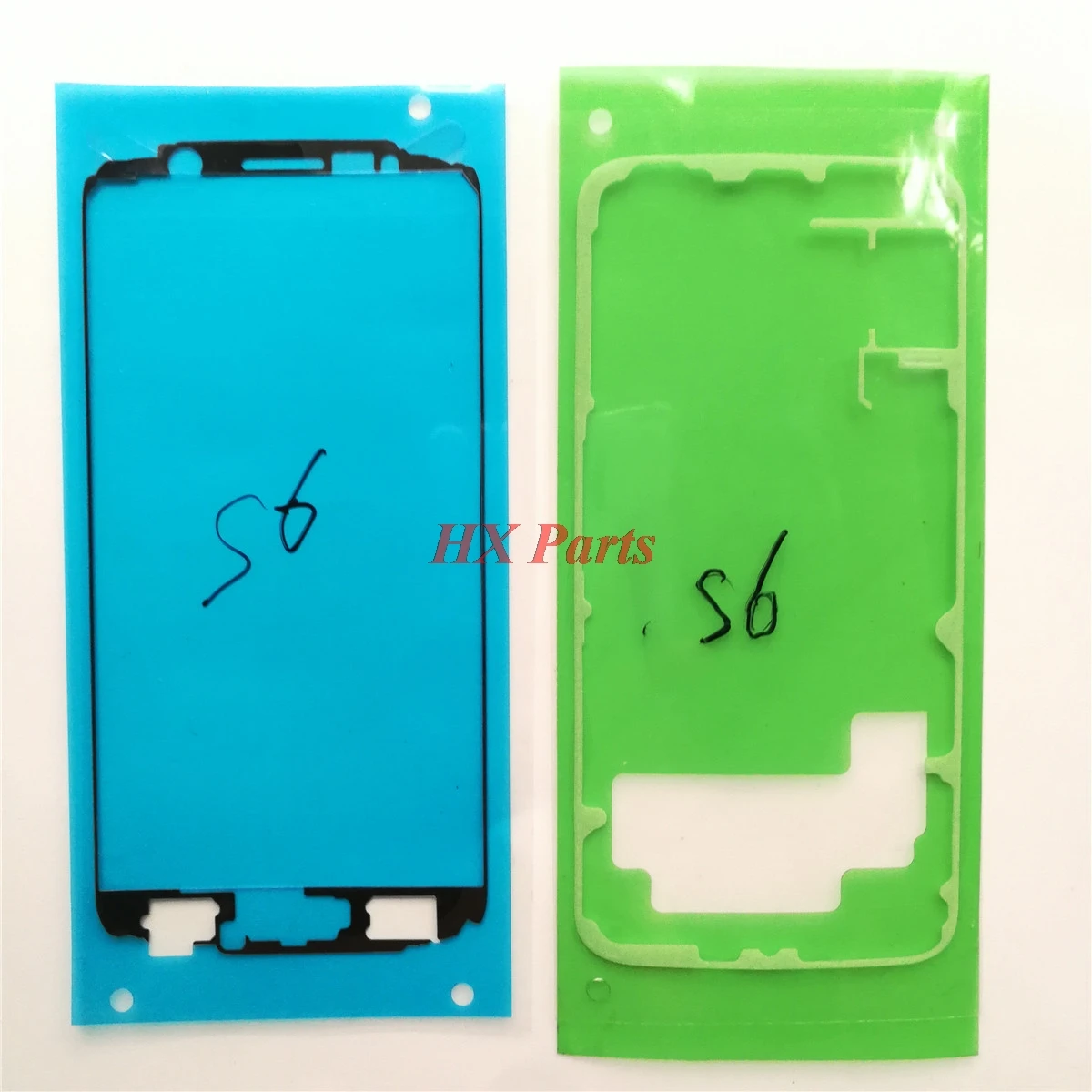 20 компл./лот Оригинальная передняя рамка + задняя крышка батареи клейкая наклейка