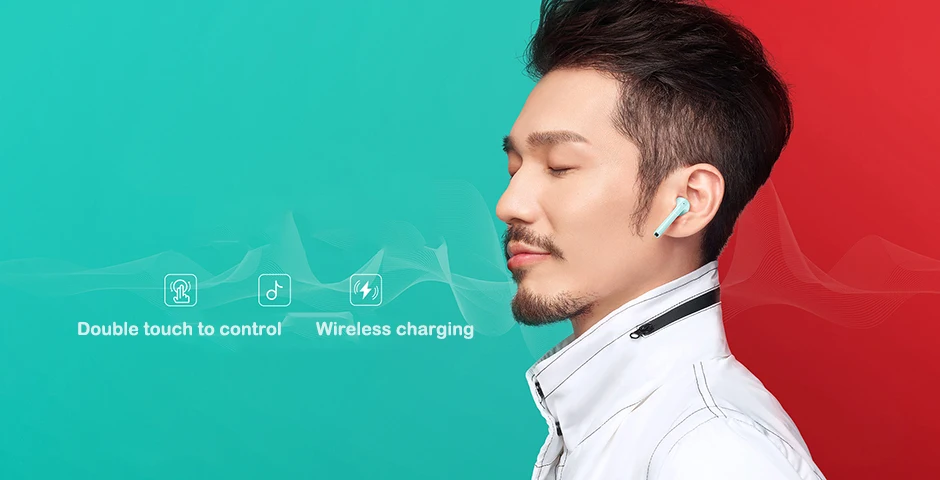 Honor Flypods/flypods pro Беспроводные сенсорные водонепроницаемые динамические наушники с управлением беспроводным зарядным устройством Bluetooth 5,0