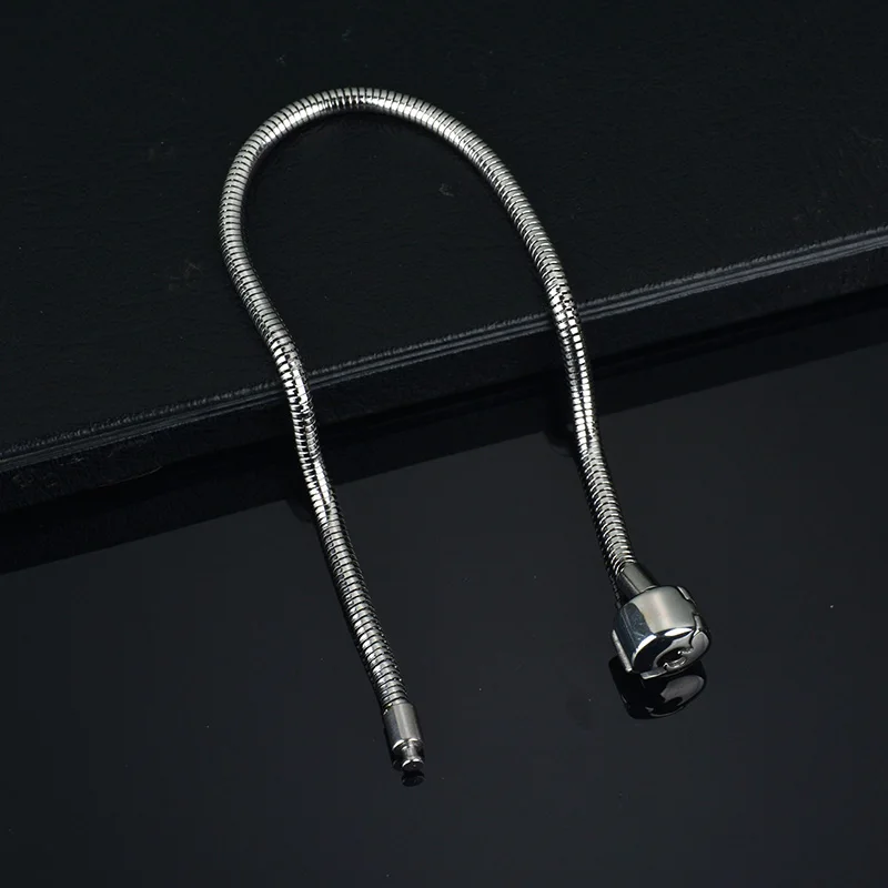 Женский браслет-цепочка из змеиной кожи браслет нержавеющей стали подарочные