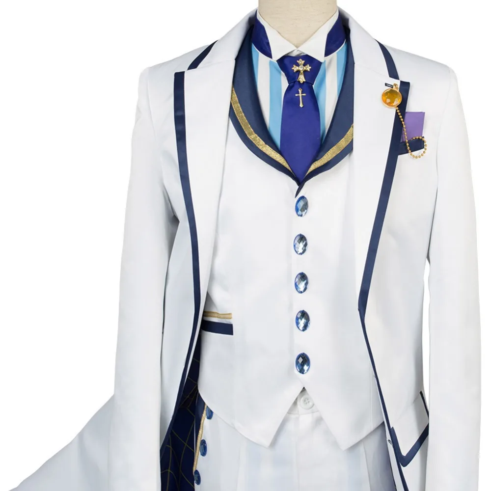 

Fate Grand Order Cosplay Costume FGO Saber King Arthur Cosplay Costume Outfit Pendragon White Rose King of Knights Cosplay