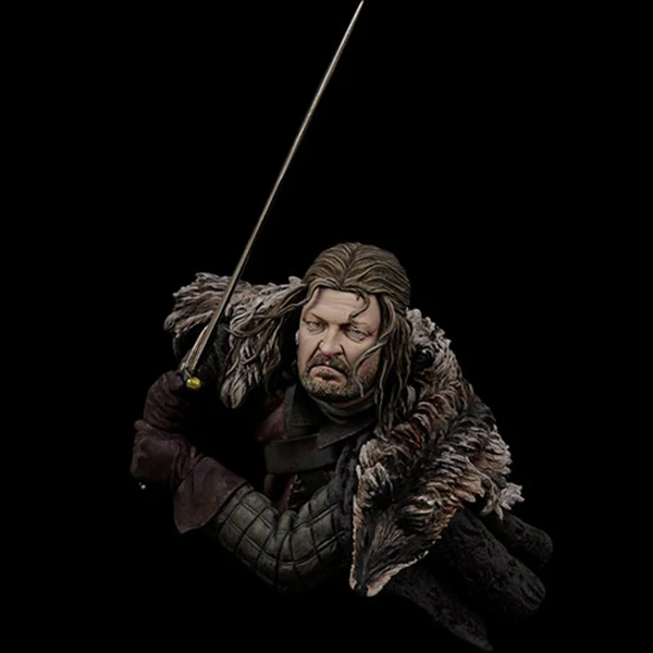 1/8 Warrior of the North фигура из смолы для ролевых игр грудь GK без покрытия цвета|figure