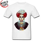 Футболка мужская с круглым вырезом, 100% хлопок, с принтом