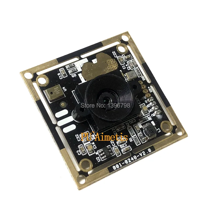 Мини камера наблюдения HD 8MP AF Автофокус SONY IMX179 3264*2448 15FPS аудио поддержка USB модуль