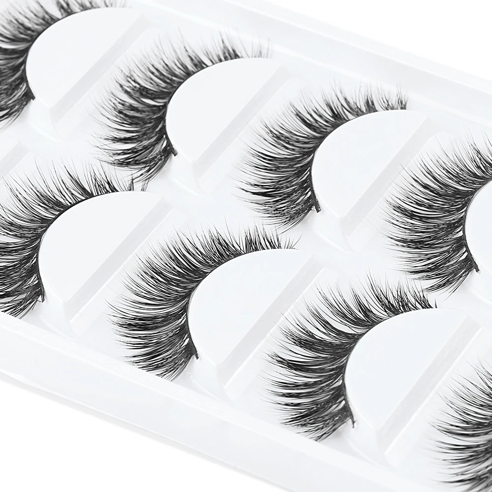5 пар накладные ресницы из натуральной норки для женщин|fake eyelashes|long eyelasheseyelashes 3d |